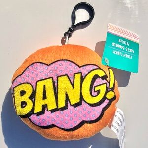 NWT Bang Plush Charm